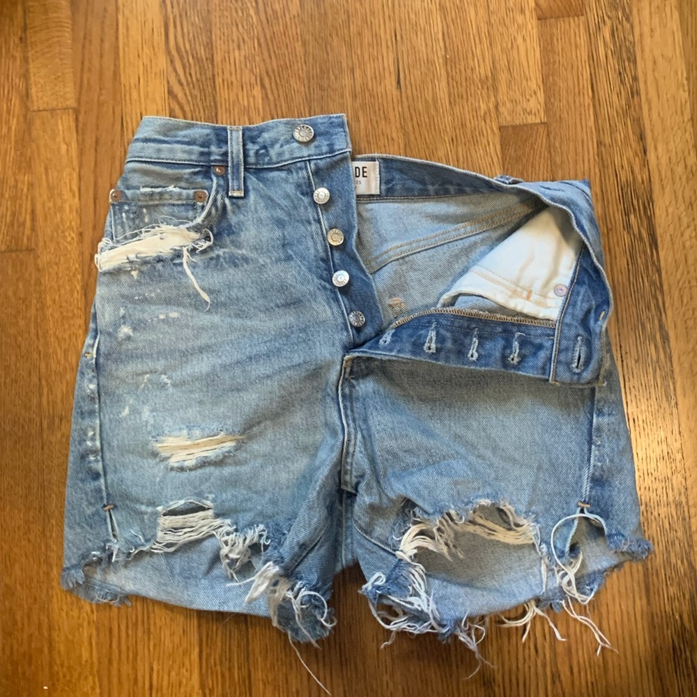 24 AGOLDE JEAN SHORTS